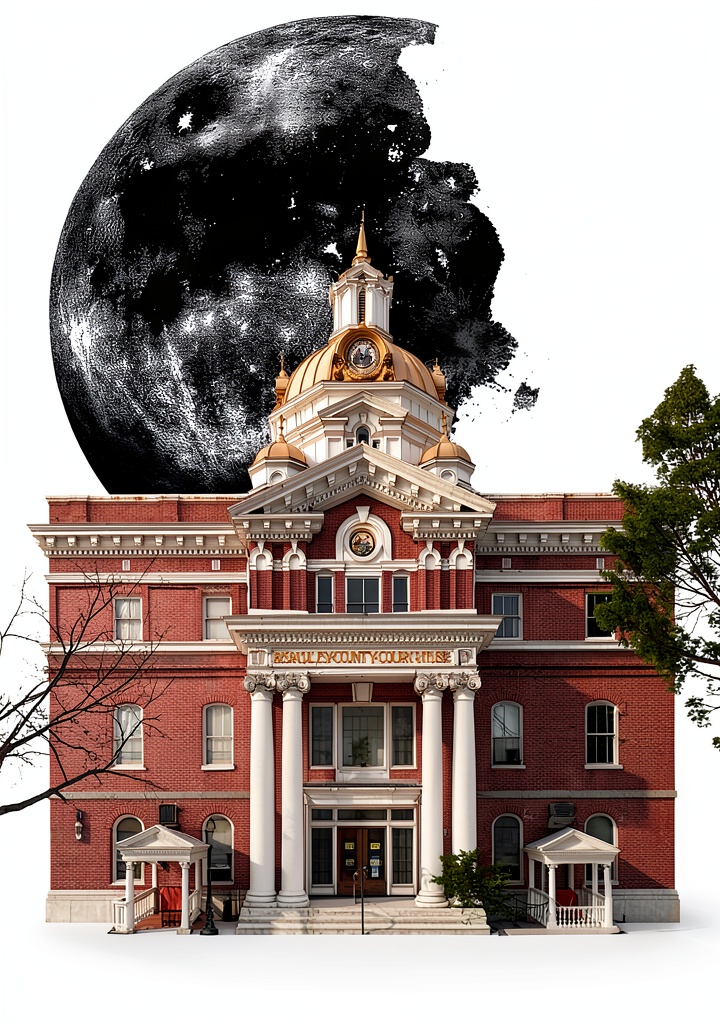Ghost hunter consulting the Haunted America Kindle eBook on a tablet near a historic plantation