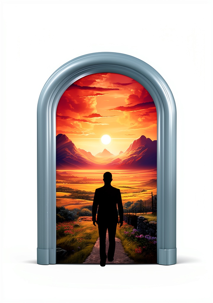 Person reading the Energy Healing Kindle Book on a tablet in a serene setting